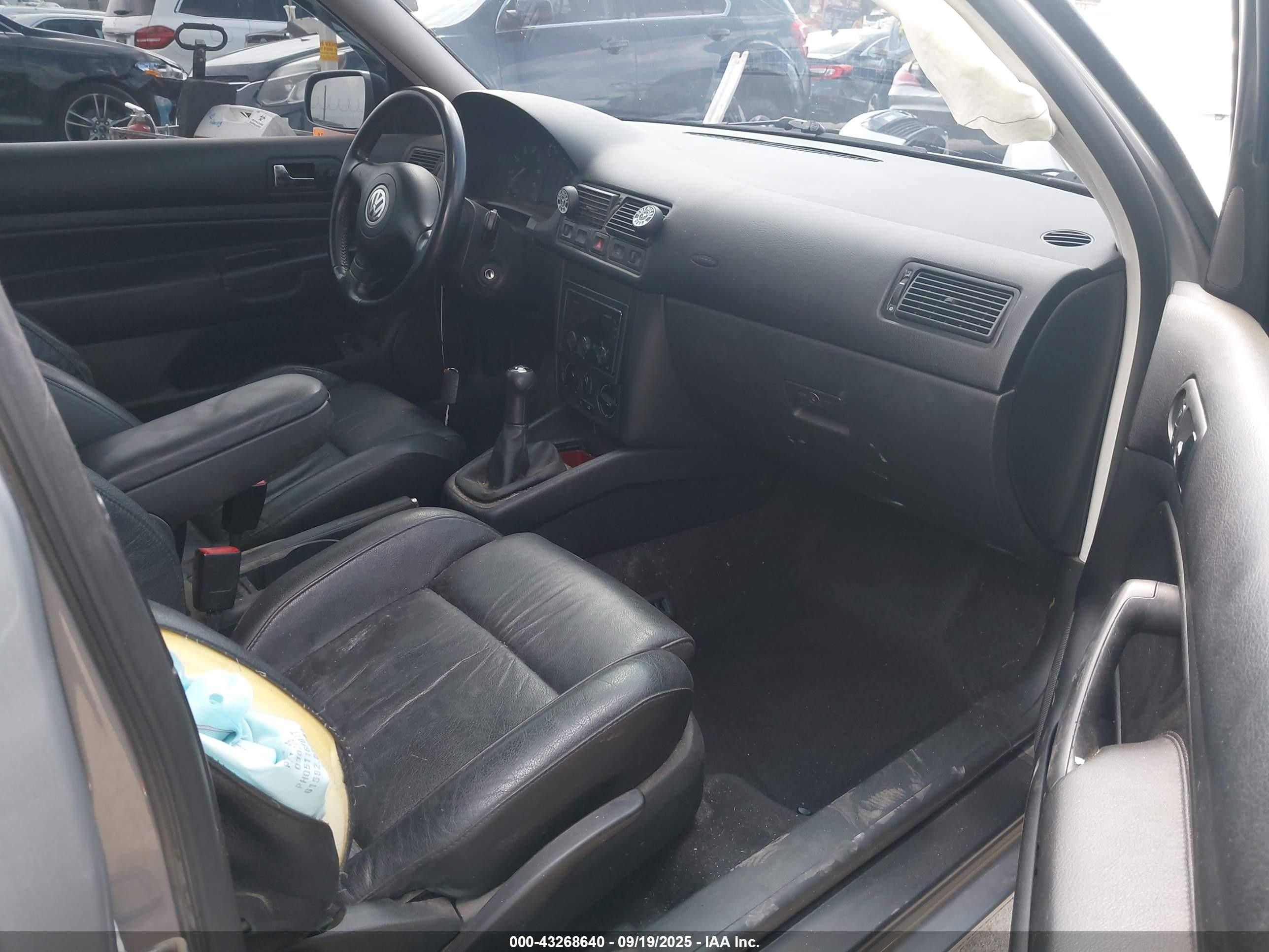 2005 Volkswagen Gti 1.8t Gray vin: 9BWDE61J854036635
