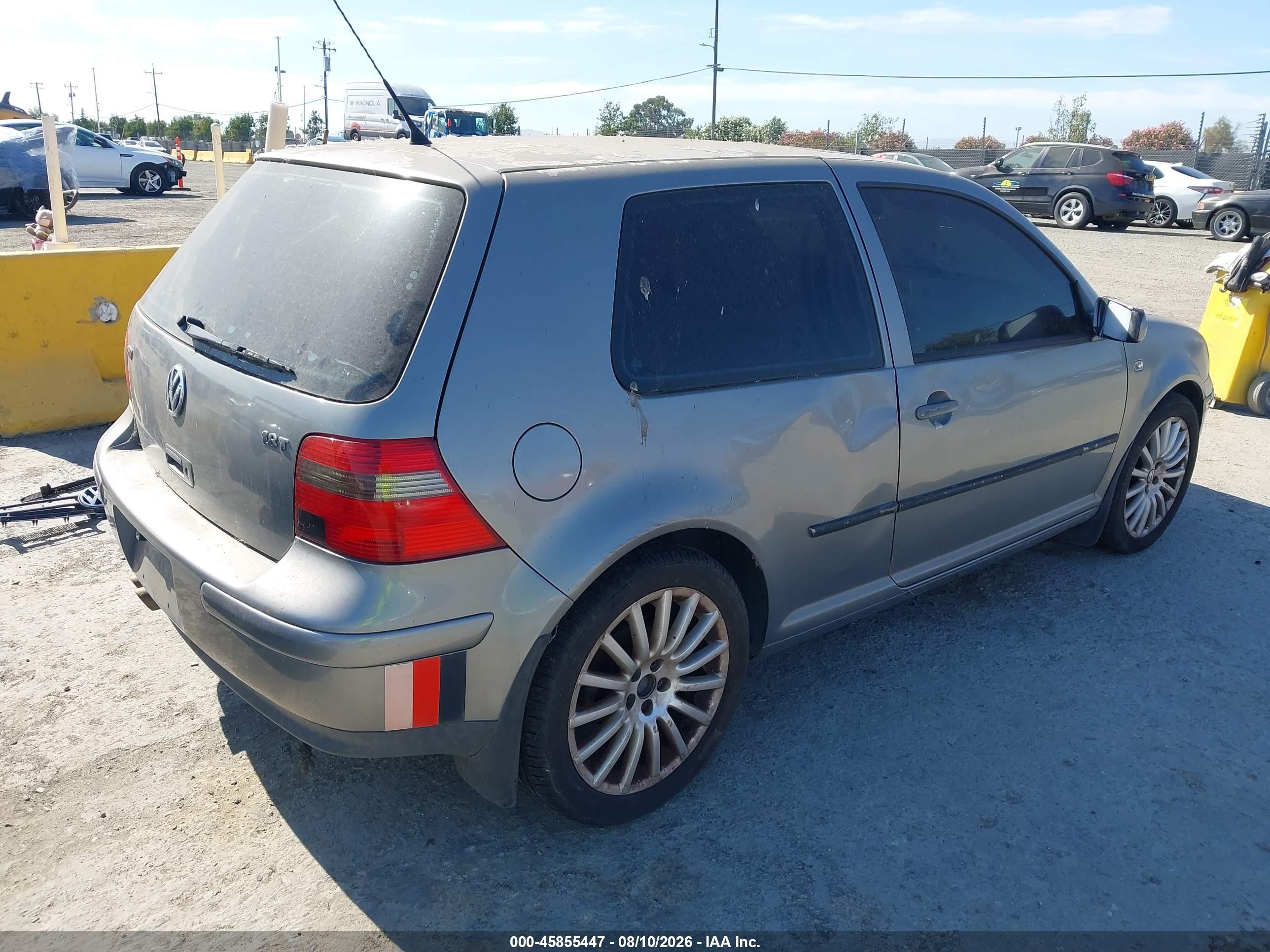 2005 Volkswagen Gti 1.8t Серый vin: 9BWDE61J954037924