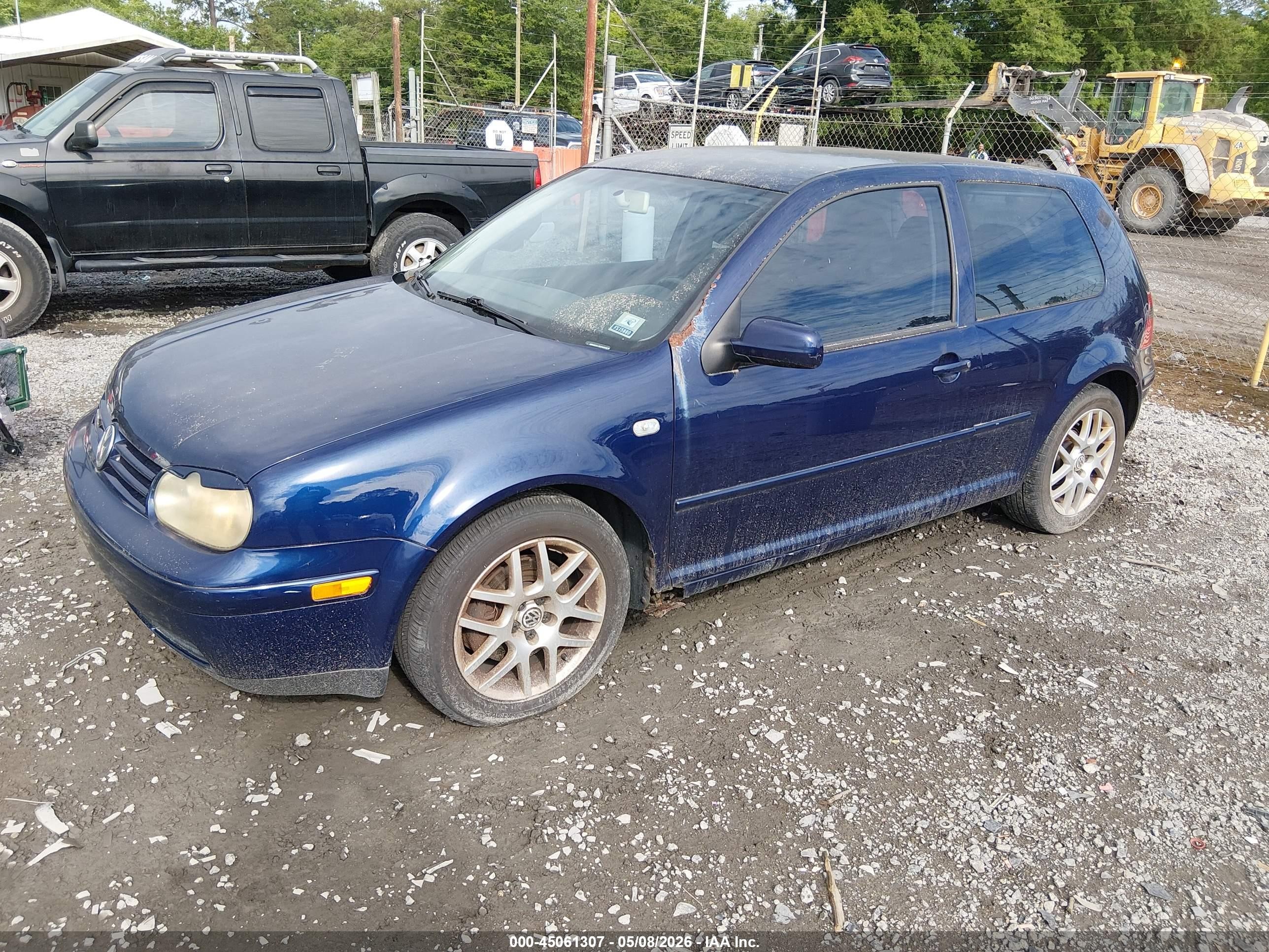 2003 Volkswagen Gti 1.8t Синий vin: 9BWDE61JX34032678