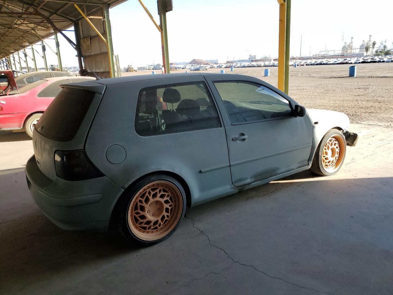 2003 Volkswagen Gti Gray vin: 9BWDE61JX34036018
