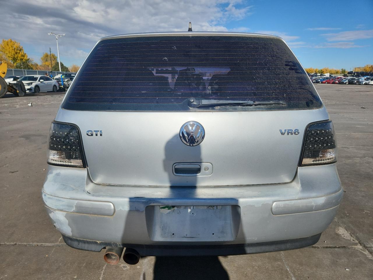 2003 Volkswagen Gti Vr6 Silver vin: 9BWDH61J134029644