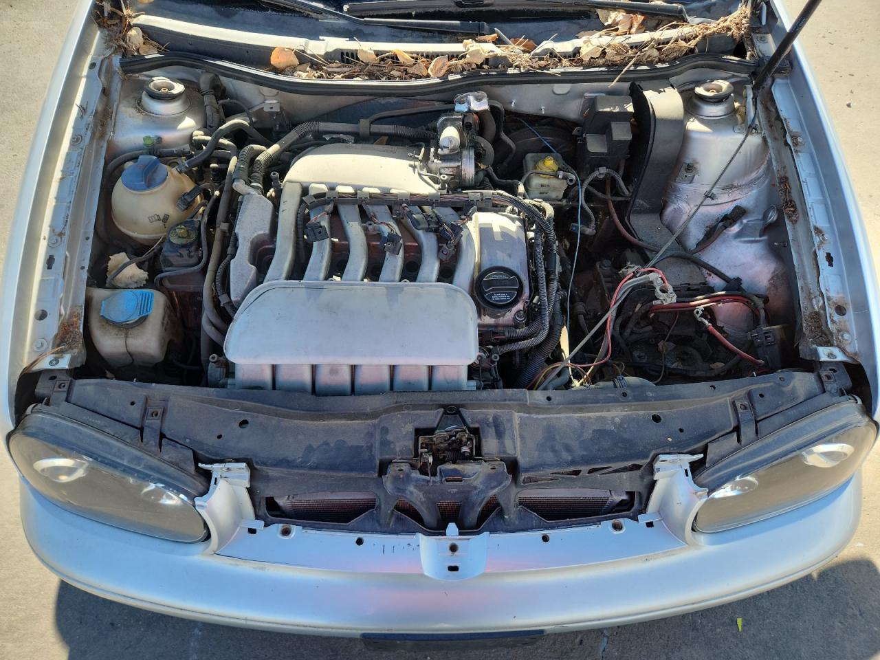 2003 Volkswagen Gti Vr6 Silver vin: 9BWDH61J134029644