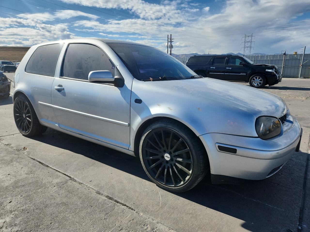 2003 Volkswagen Gti Vr6 Silver vin: 9BWDH61J134029644