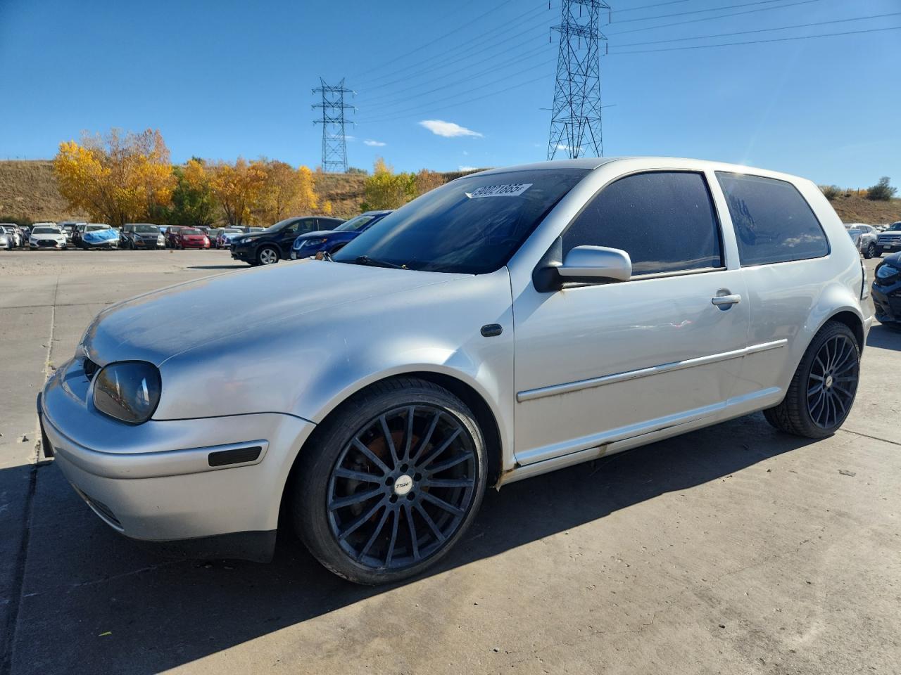 2003 Volkswagen Gti Vr6 Silver vin: 9BWDH61J134029644