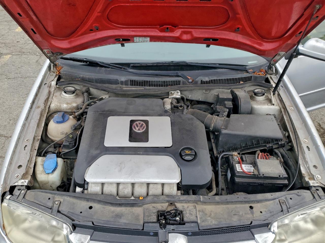2004 Volkswagen Gti Vr6 Silver vin: 9BWDH61J244011008