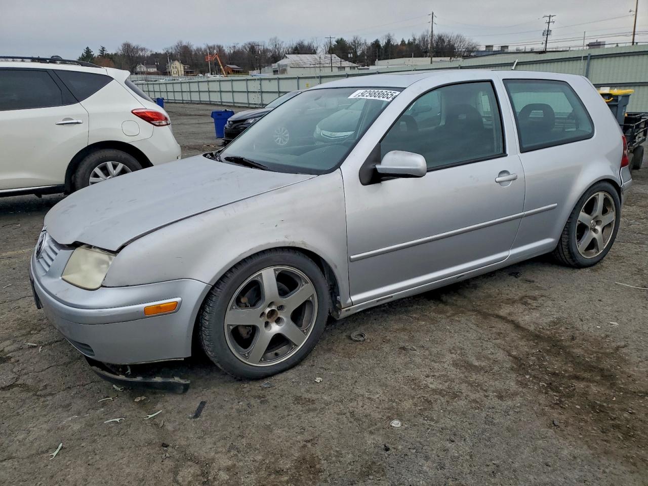 2004 Volkswagen Gti Vr6 Silver vin: 9BWDH61J244011008