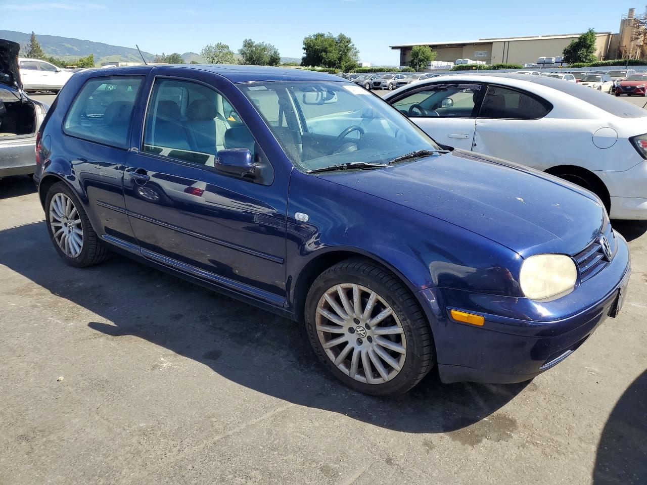 2004 Volkswagen Gti Vr6 Blue vin: 9BWDH61J344008389