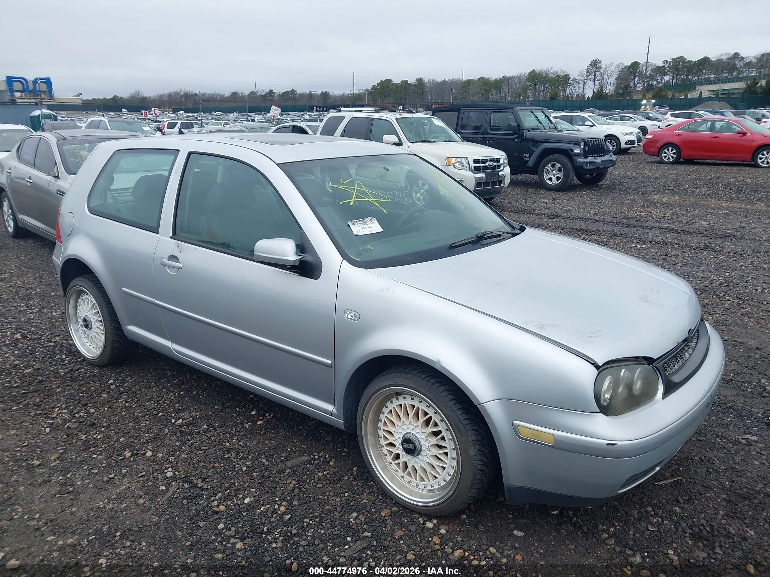 2004 Volkswagen Gti Vr6 Silver vin: 9BWDH61J844030713