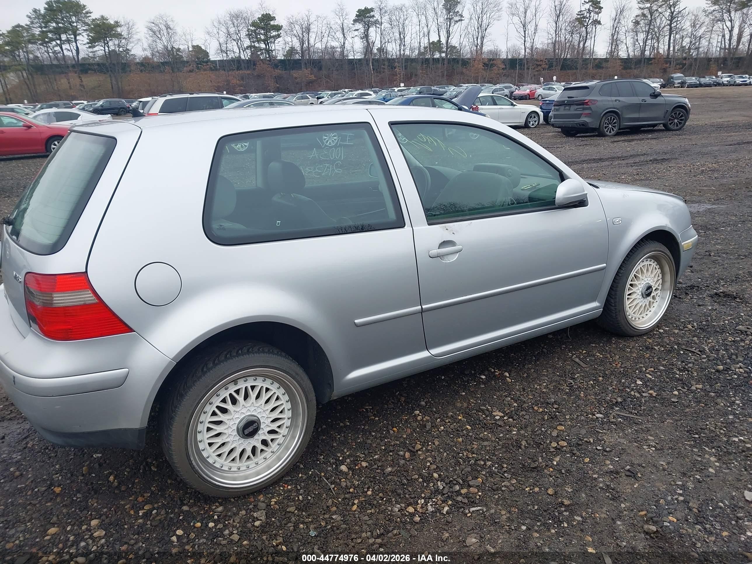 2004 Volkswagen Gti Vr6 Silver vin: 9BWDH61J844030713