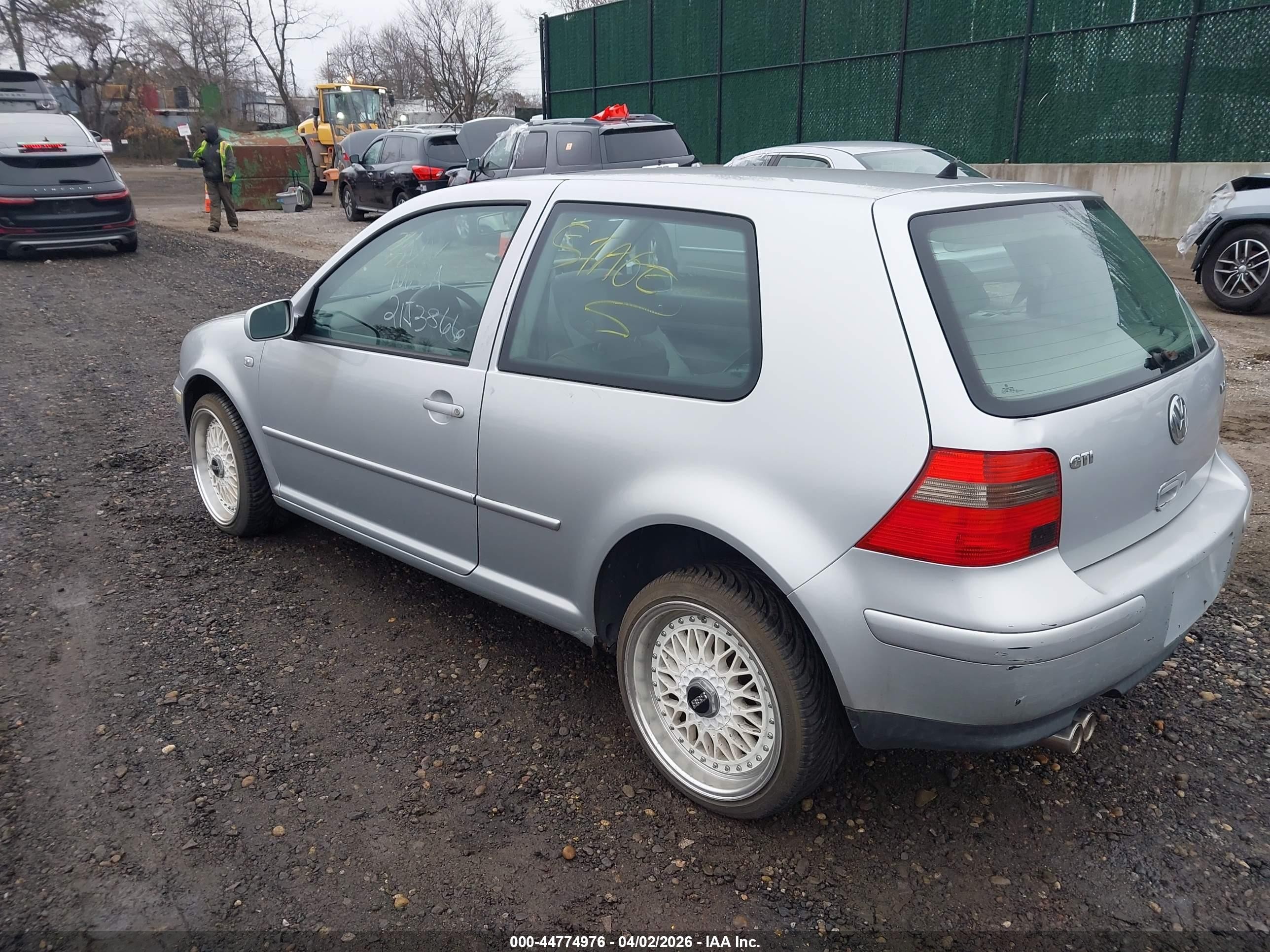 2004 Volkswagen Gti Vr6 Silver vin: 9BWDH61J844030713