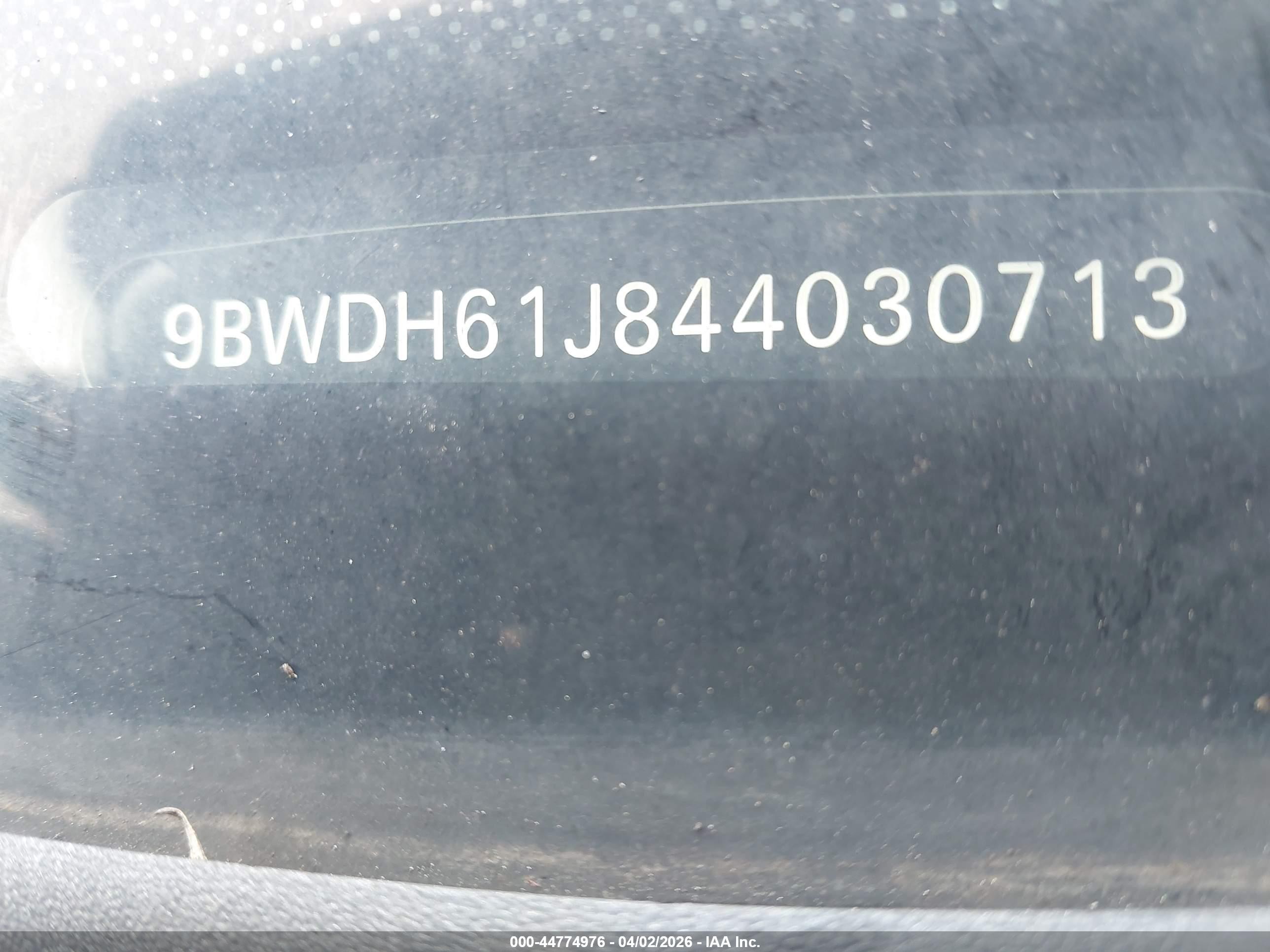 2004 Volkswagen Gti Vr6 Silver vin: 9BWDH61J844030713