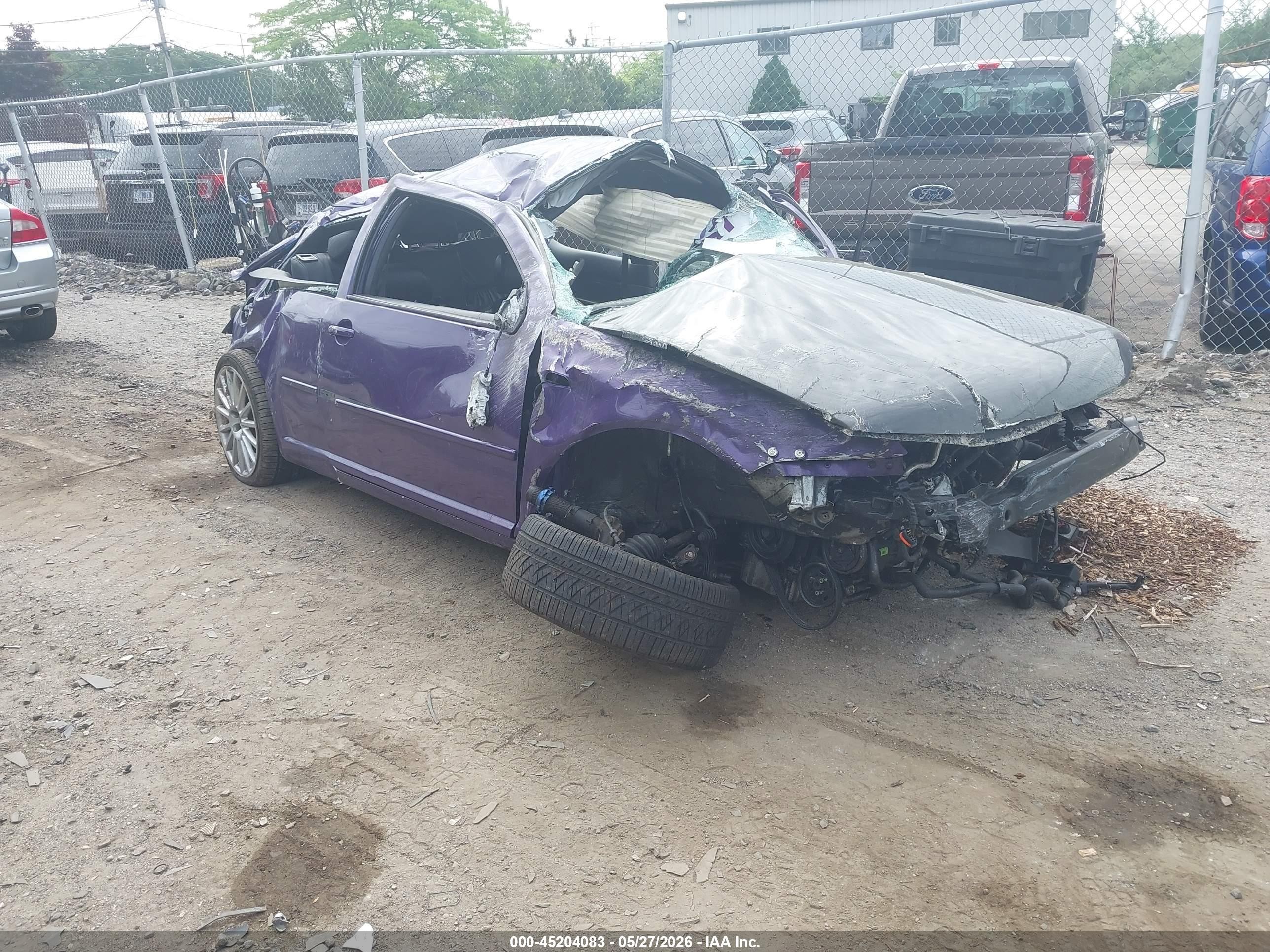 2003 Volkswagen Gti Vr6 Purple vin: 9BWDH61J934055974