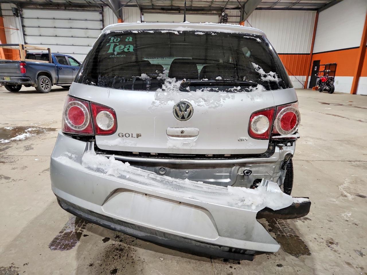2009 Volkswagen City Golf Silver vin: 9BWEL21J794014098