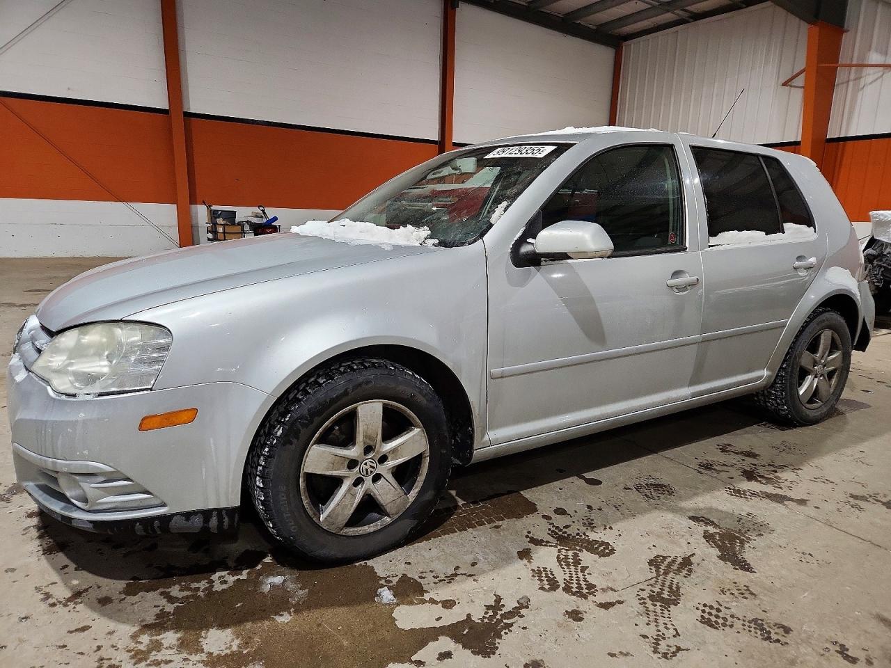 2009 Volkswagen City Golf Silver vin: 9BWEL21J794014098
