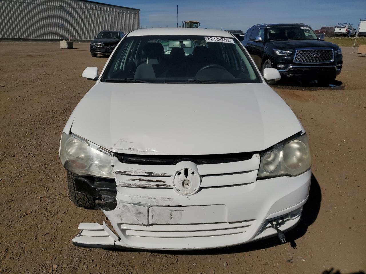 2009 Volkswagen City Golf White vin: 9BWEL21J994007637