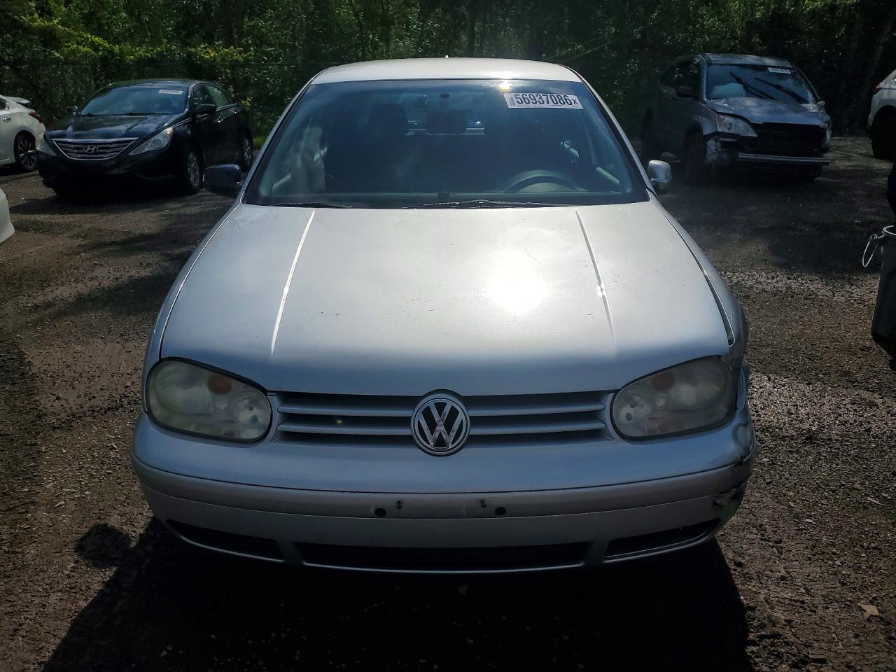 2007 Volkswagen City Golf Silver vin: 9BWEL41J074010449