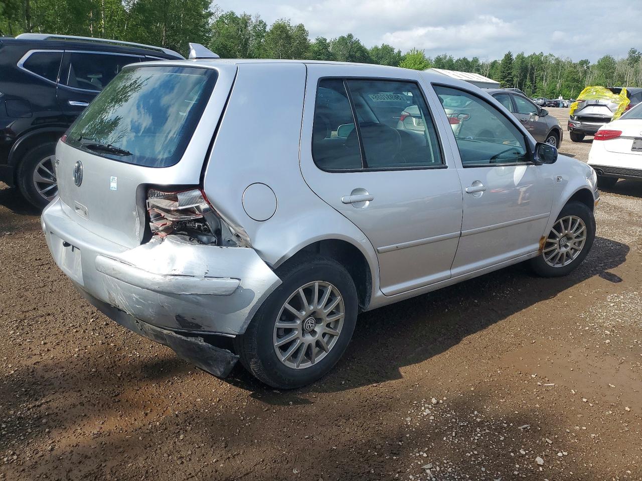 2007 Volkswagen City Golf Silver vin: 9BWEL41J074010449