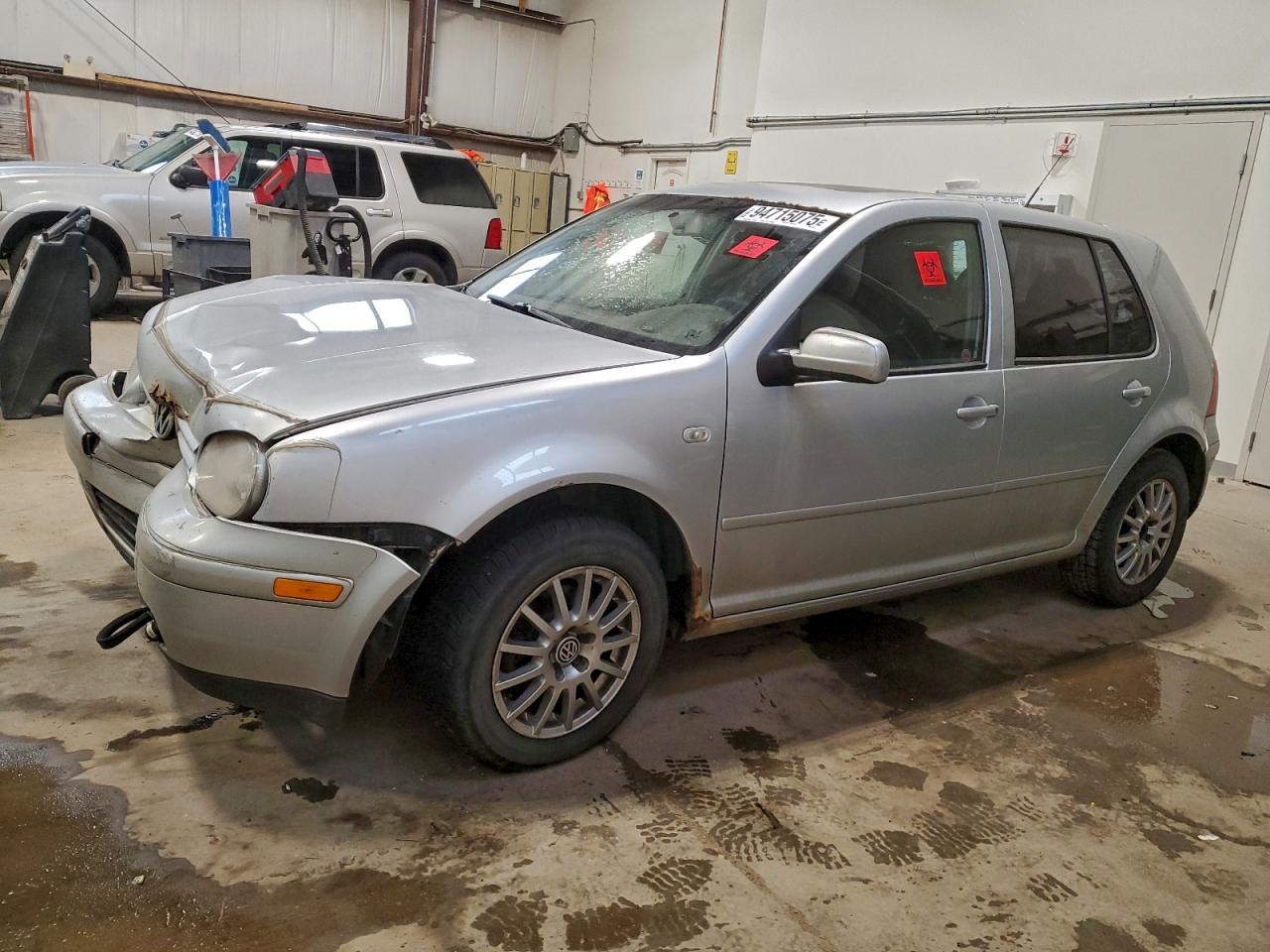 2007 Volkswagen City Golf Серебряный vin: 9BWEL41J274009447