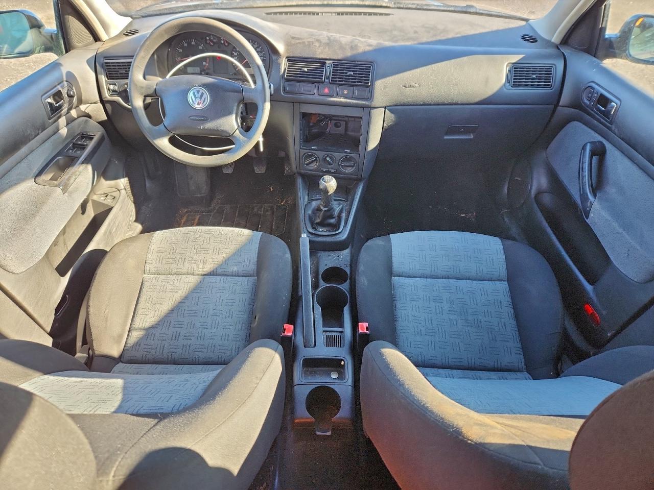 2007 Volkswagen City Golf Black vin: 9BWEL41J474006694