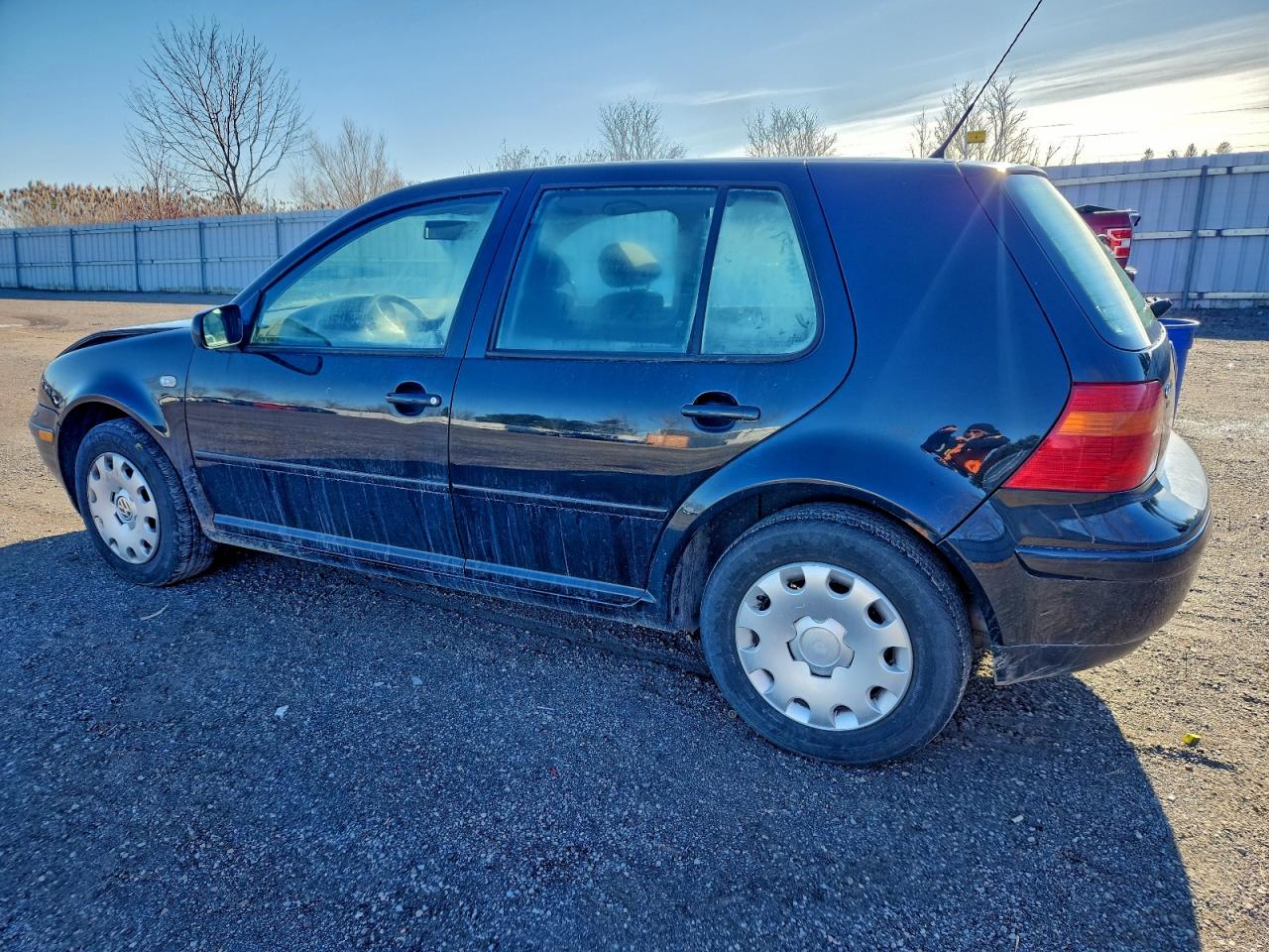 2007 Volkswagen City Golf Black vin: 9BWEL41J474006694
