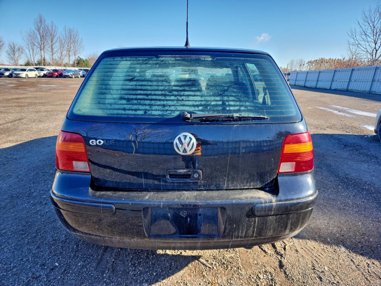 2007 Volkswagen City Golf Black vin: 9BWEL41J474006694