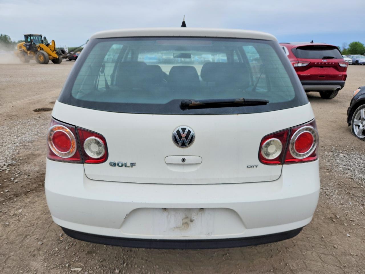 2009 Volkswagen City Golf White vin: 9BWEL41J594019859