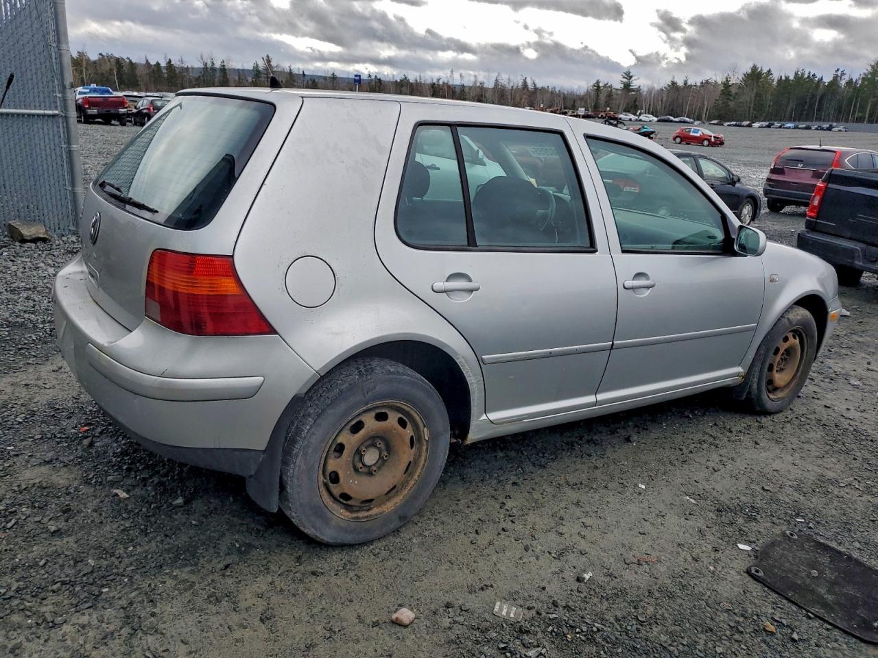 2007 Volkswagen City Golf Серебряный vin: 9BWEL41J674007023