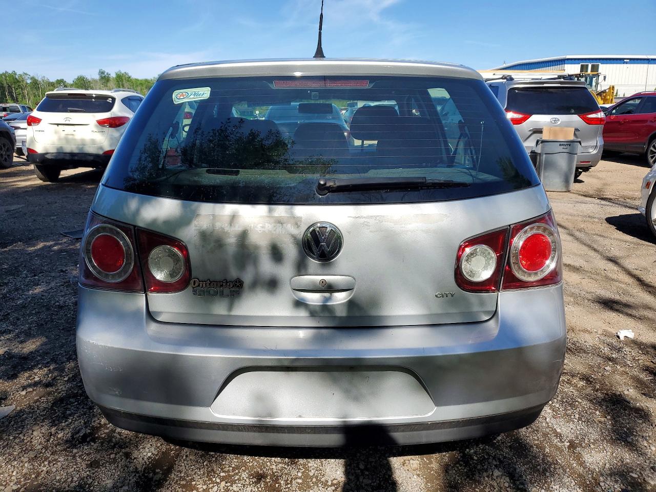 2009 Volkswagen City Golf Silver vin: 9BWEL41J694016906