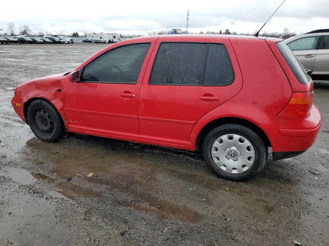 2007 Volkswagen City Golf  Красный vin: 9BWEL41J774003448