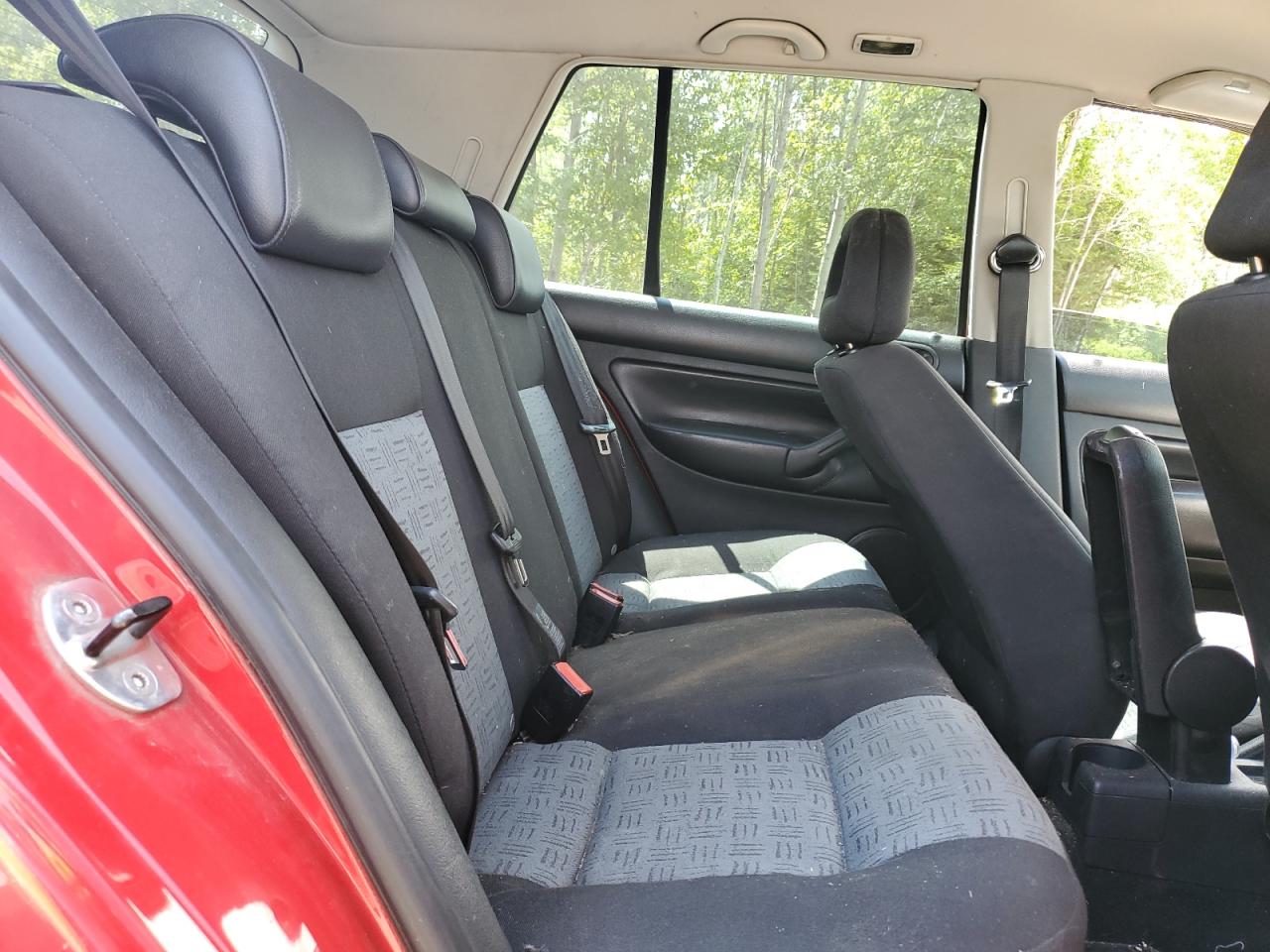 2007 Volkswagen City Golf    Красный vin: 9BWEL41J974007498