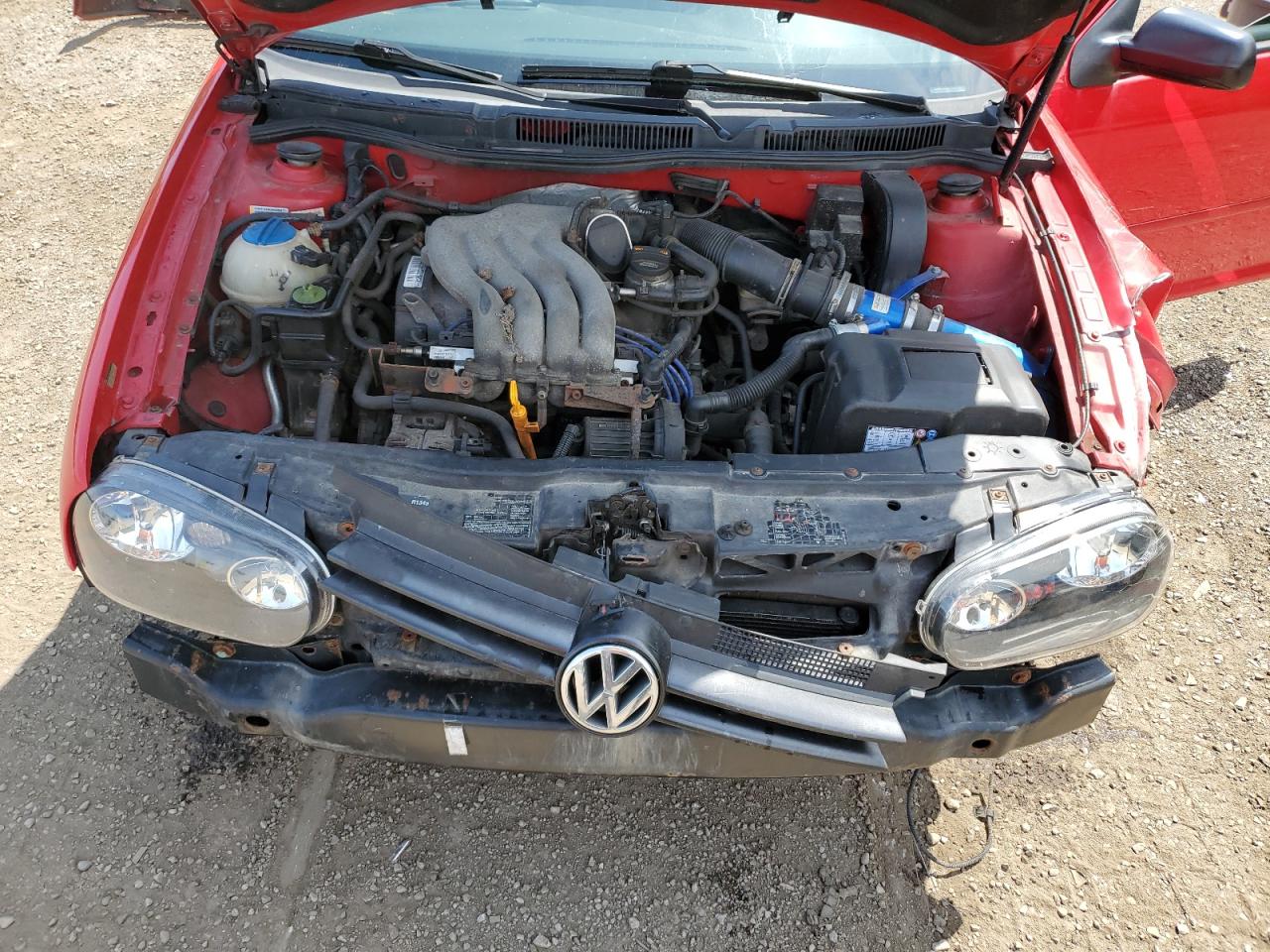 2007 Volkswagen City Golf    Красный vin: 9BWEL41J974007498