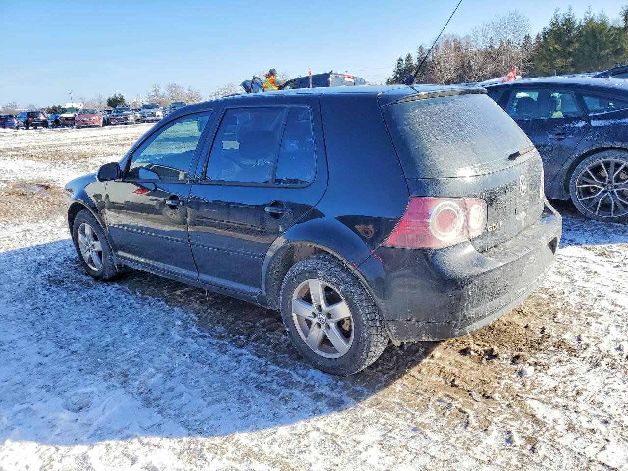 2010 Volkswagen City Golf Black vin: 9BWEL4BE0A4002490