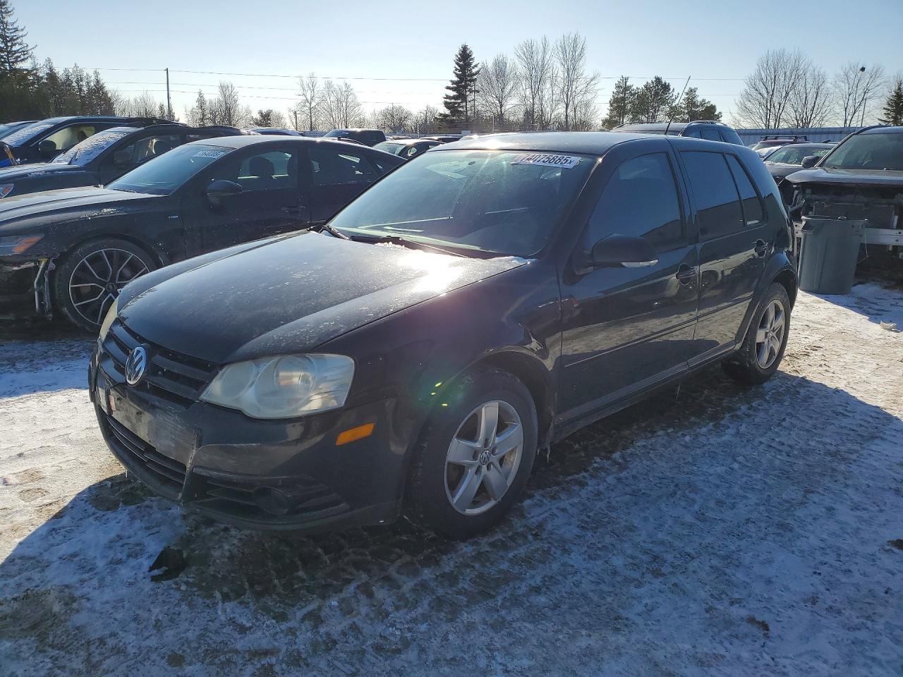2010 Volkswagen City Golf Black vin: 9BWEL4BE0A4002490