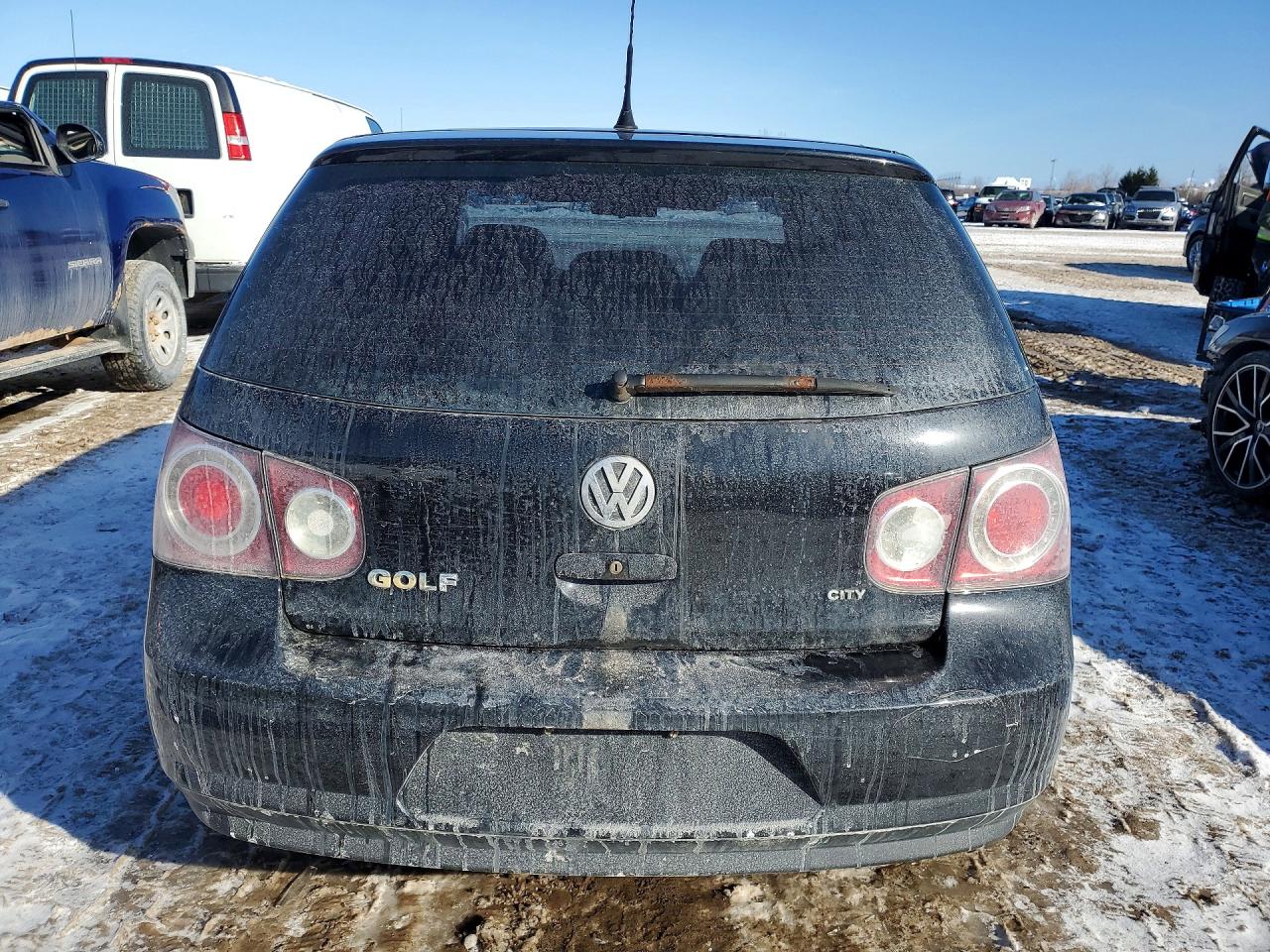 2010 Volkswagen City Golf Black vin: 9BWEL4BE0A4002490