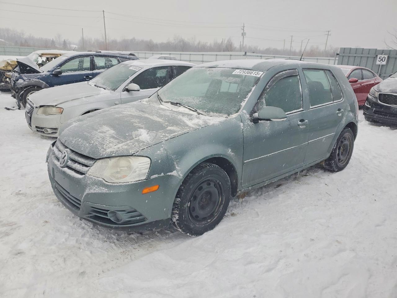 2010 Volkswagen City Golf Green vin: 9BWEL4BE6A4004003