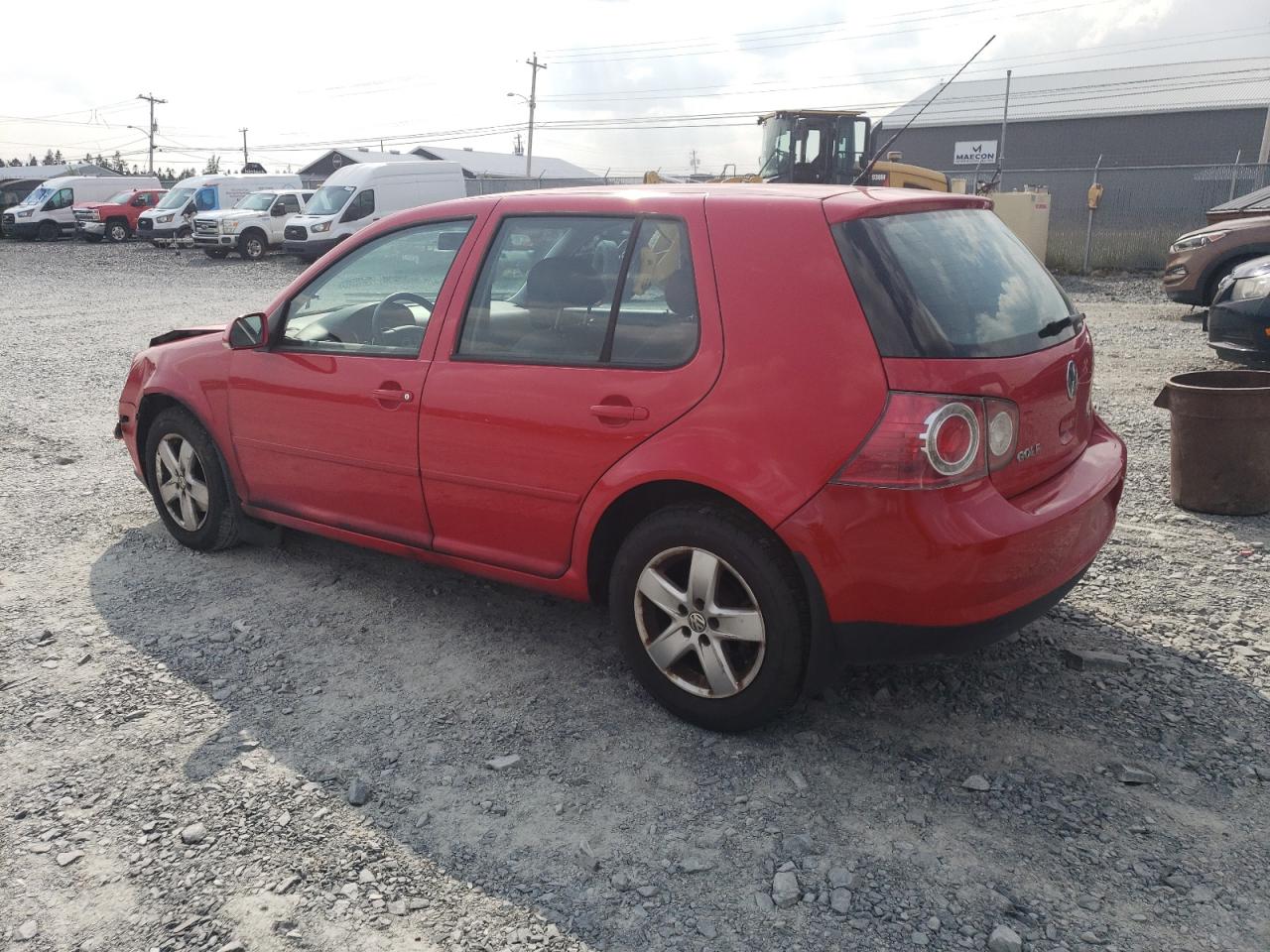 2010 Volkswagen City Golf    Красный vin: 9BWEL4BE7A4000090