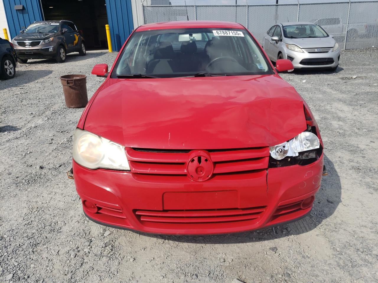 2010 Volkswagen City Golf    Красный vin: 9BWEL4BE7A4000090