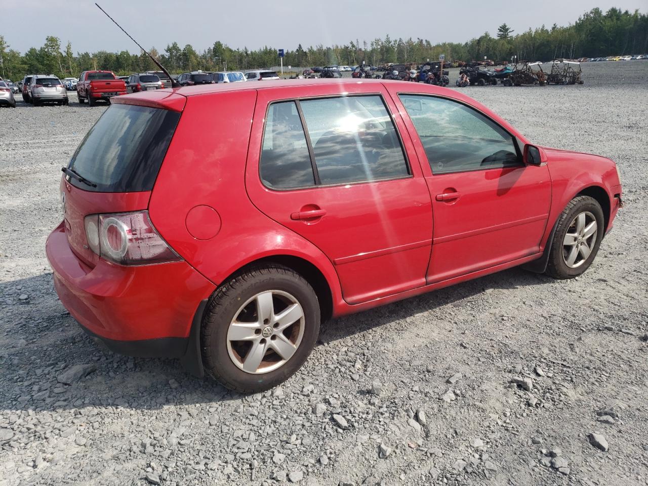 2010 Volkswagen City Golf    Красный vin: 9BWEL4BE7A4000090