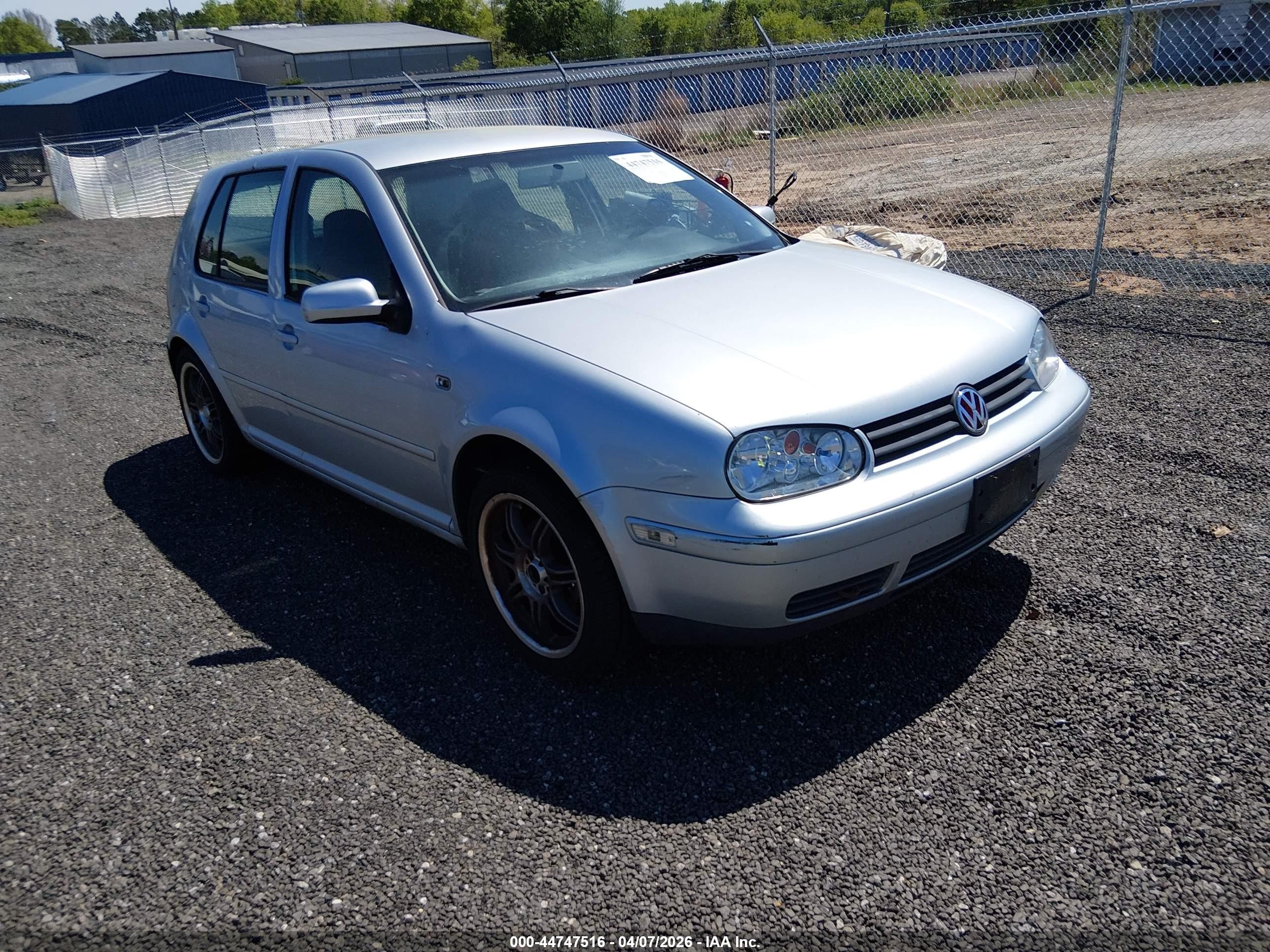 2003 Volkswagen Golf Gl 2.0l Silver vin: 9BWFK61J234073307