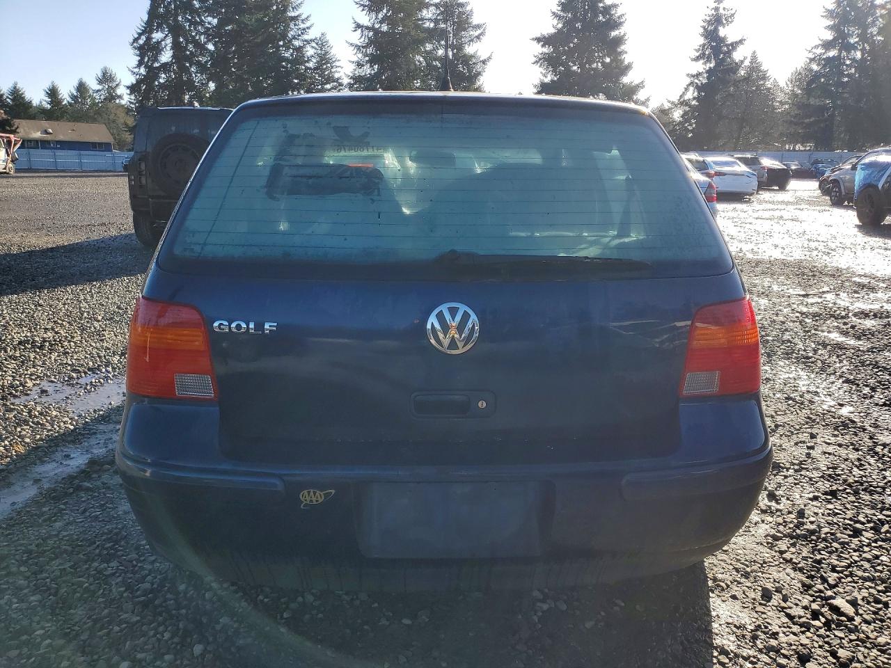2003 Volkswagen Golf Gl Black vin: 9BWFK61J334061151