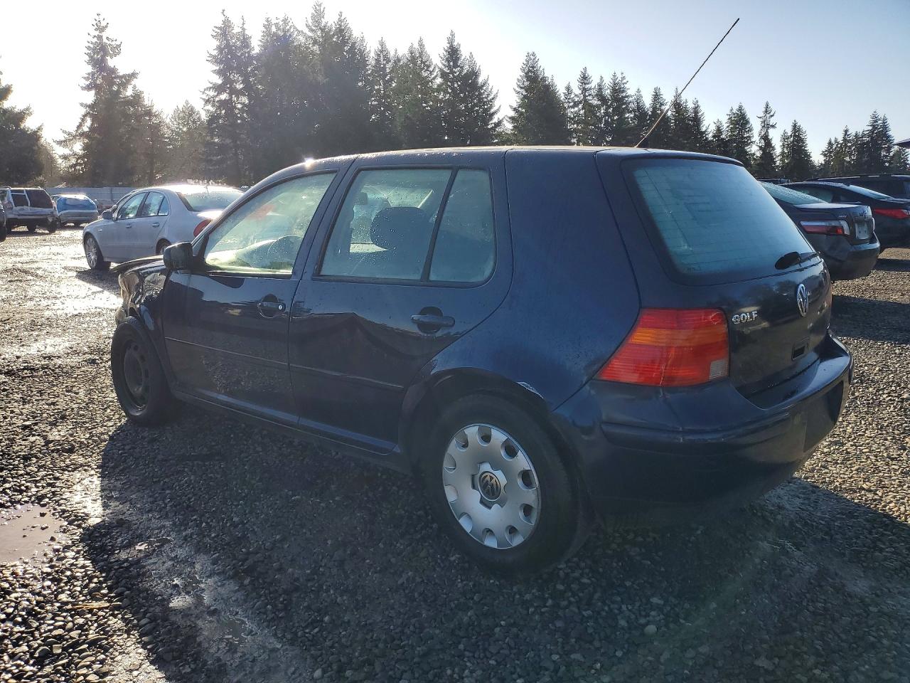 2003 Volkswagen Golf Gl Black vin: 9BWFK61J334061151