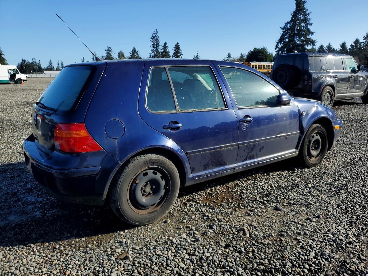 2003 Volkswagen Golf Gl Black vin: 9BWFK61J334061151