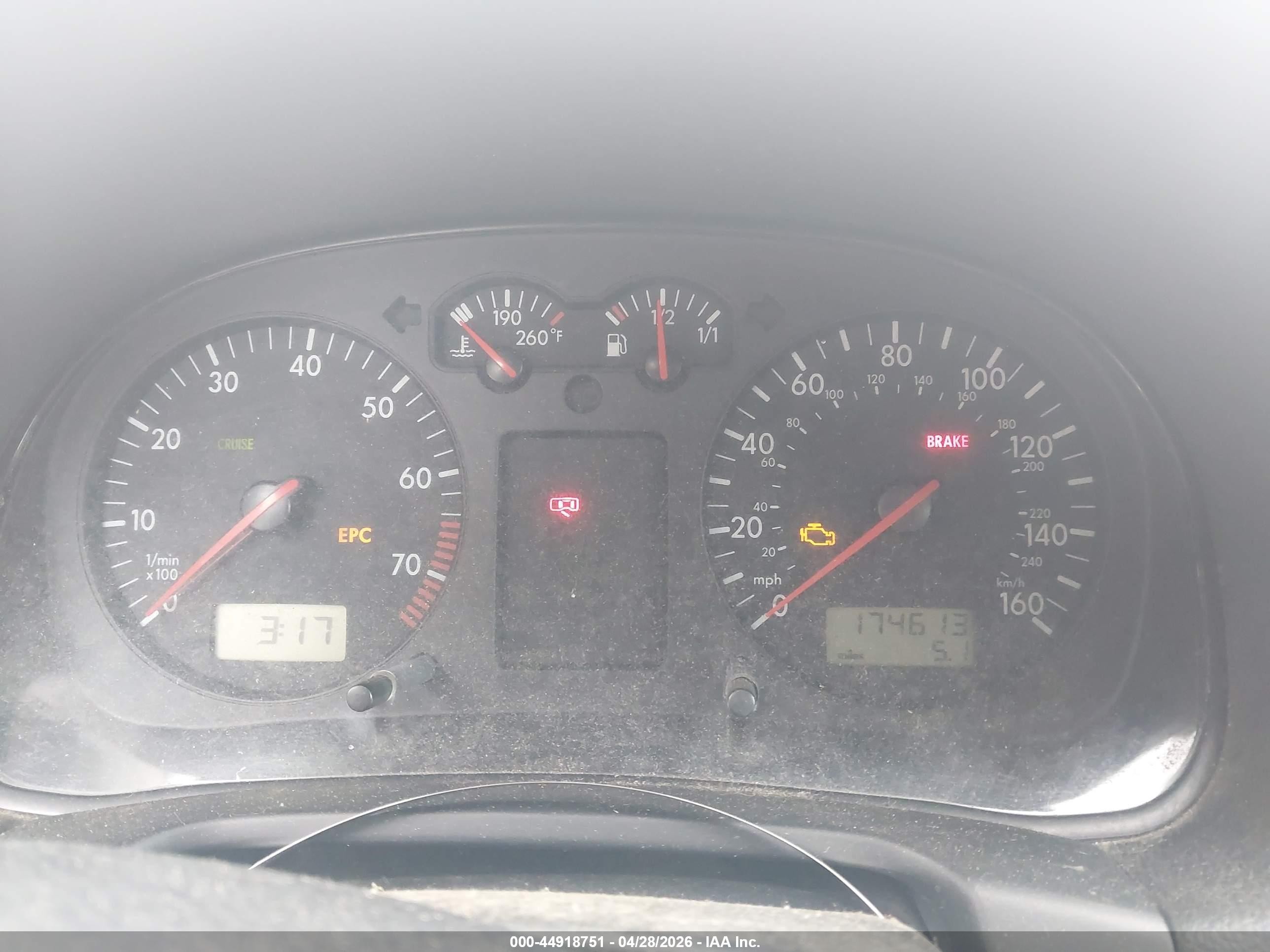 2003 Volkswagen Golf Gl 2.0l Silver vin: 9BWFK61J334061358