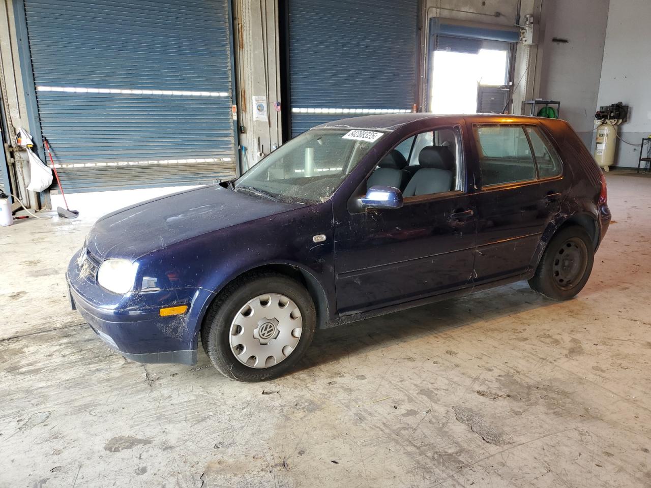 2003 Volkswagen Golf Gl Blue vin: 9BWFK61J534051219