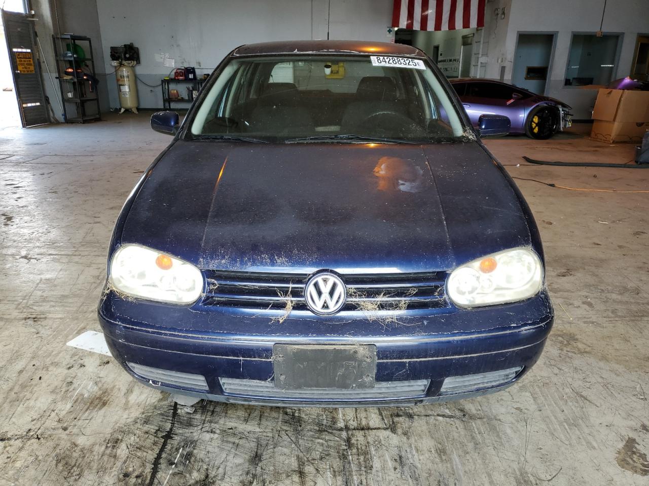 2003 Volkswagen Golf Gl Blue vin: 9BWFK61J534051219