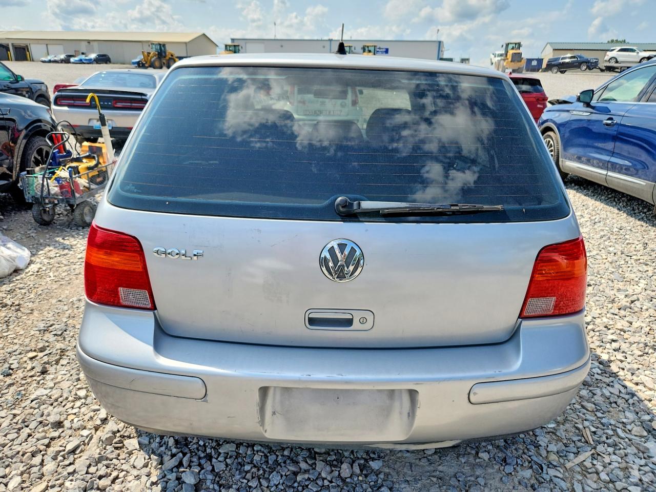 2006 Volkswagen Golf Gl Серебряный vin: 9BWFL61J064000535