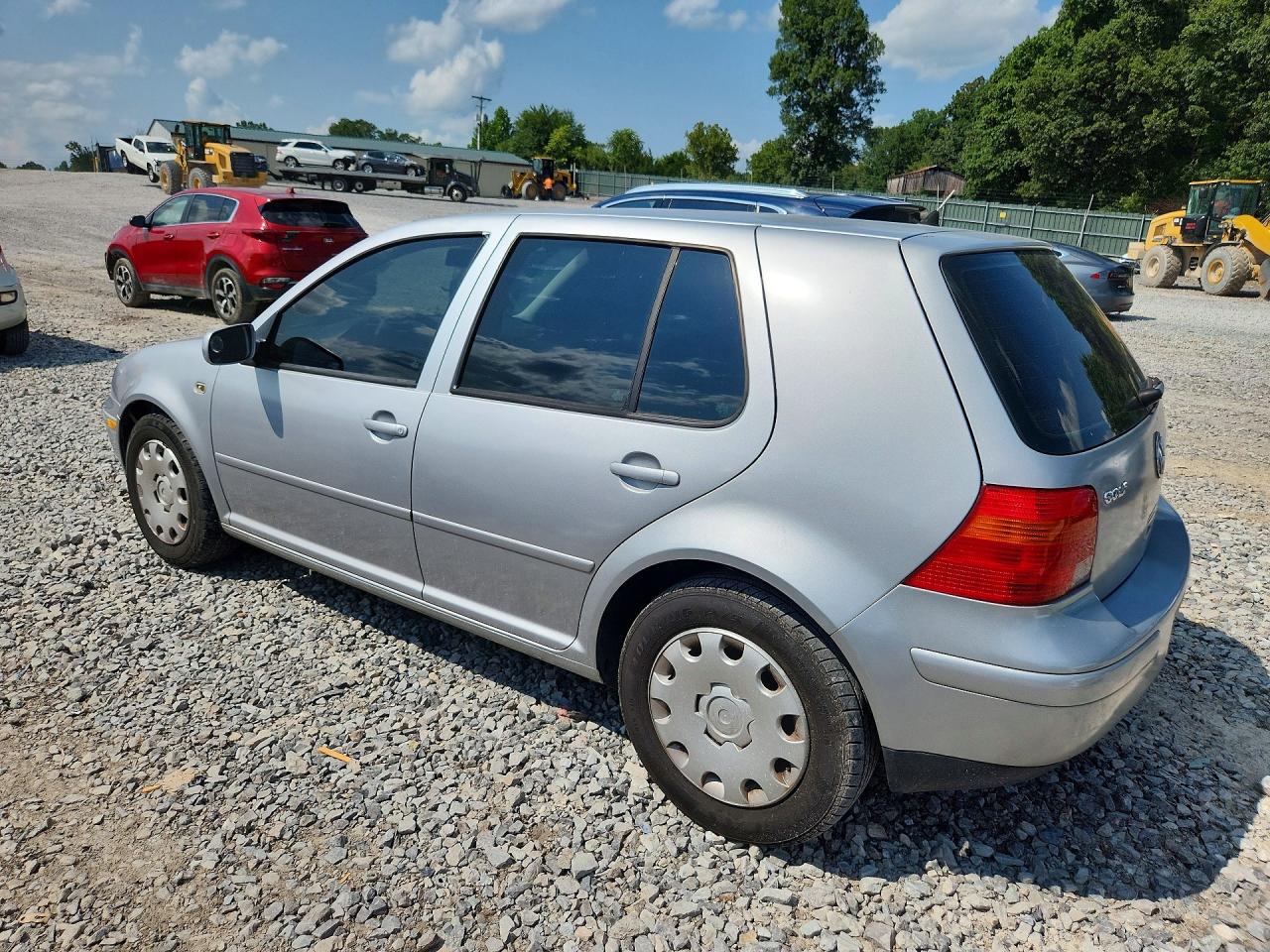 2006 Volkswagen Golf Gl Серебряный vin: 9BWFL61J064000535