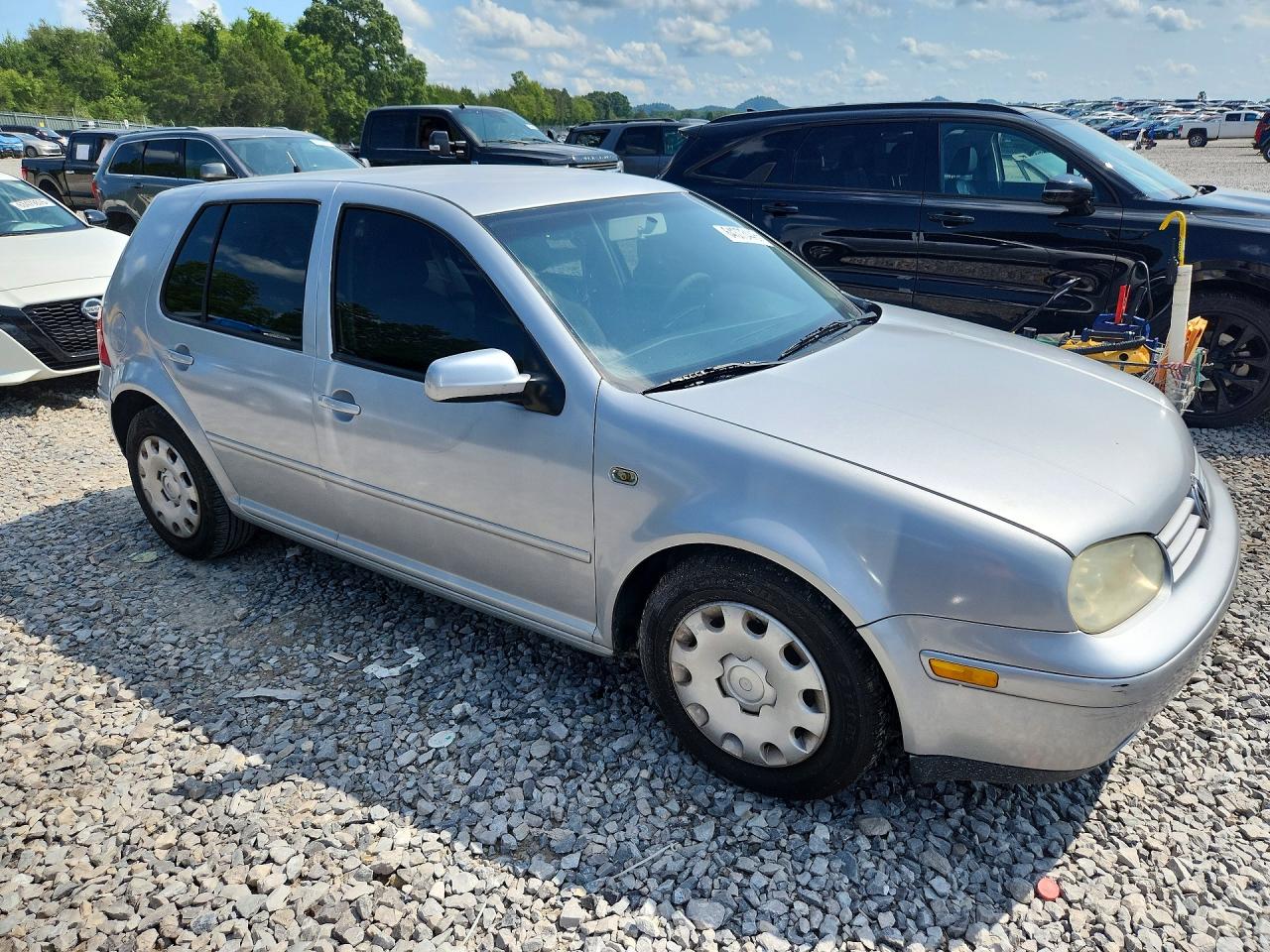 2006 Volkswagen Golf Gl Серебряный vin: 9BWFL61J064000535