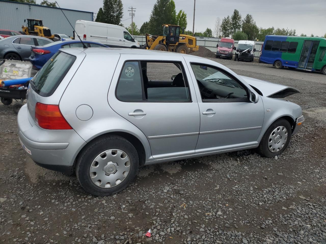 2006 Volkswagen Golf Gl Silver vin: 9BWFL61J264011911