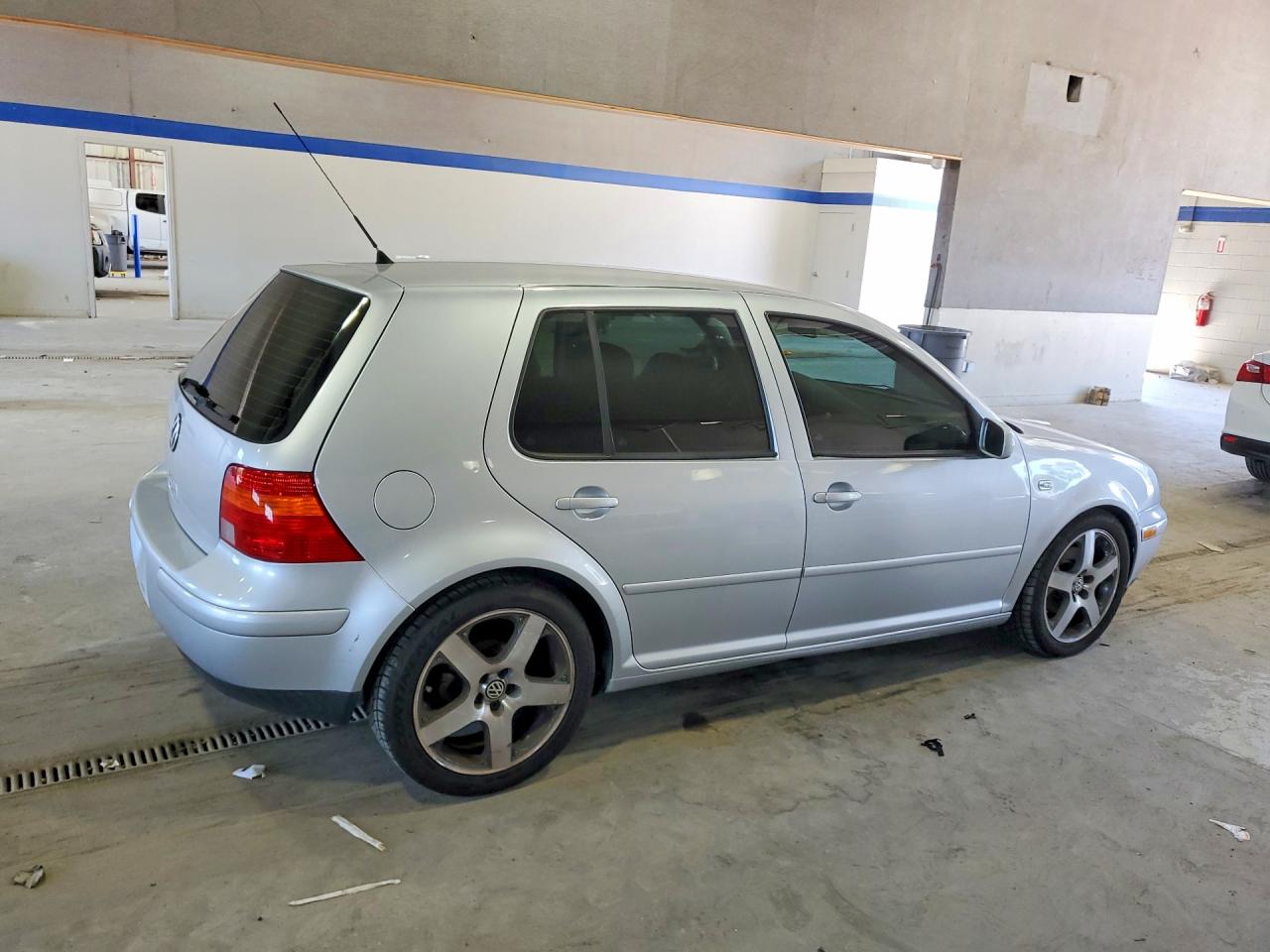 2006 Volkswagen Golf Gl Silver vin: 9BWFL61J564000286